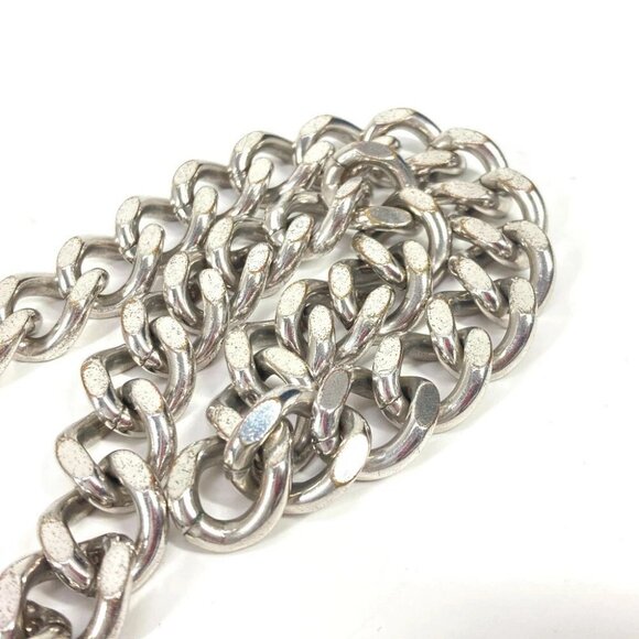 Dior Chain Necklace Metal Silver - Picture 5 of 14